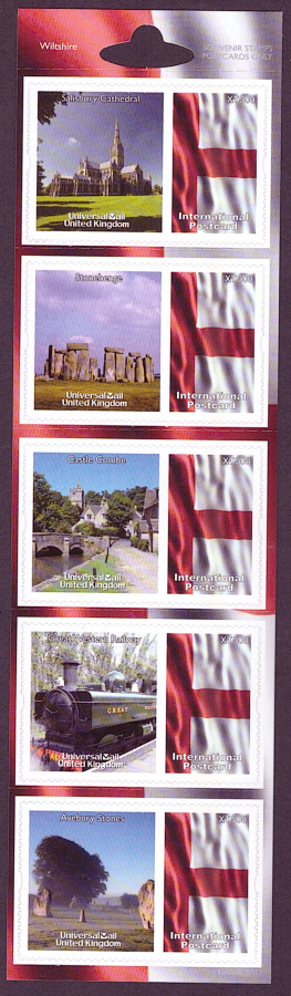 (image for) UK0100 Wiltshire Universal Mail Stamps Dated: 07/17